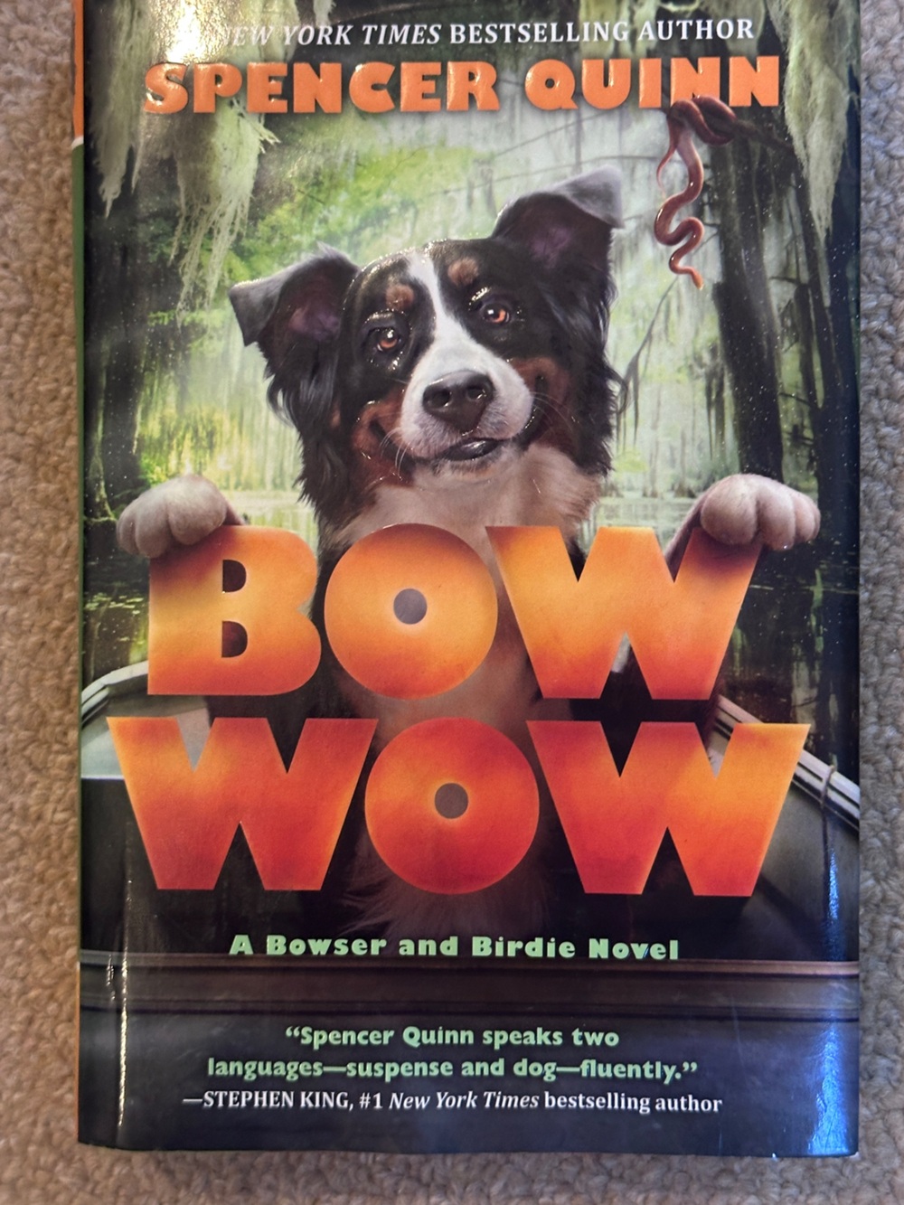 Spencer Quinn book novel Bow Wow kids Bowser Birdie READ DESCRIP